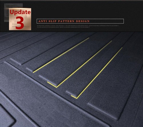 Black TPO Trunk Liner Cargo Mats Fit for Mazda CX-5 2017-2021 All Weather Safe - Picture 7 of 18