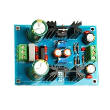 LM317 LM337 adjustable filtering and regulating power supply board continuously