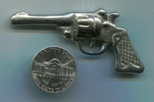 Vintage Miniature Metal Revolver. 2 1/2"