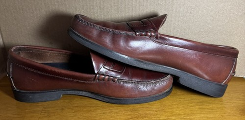 Dexter Men’s Penny Loafers Brown Vintage Size 10.5 Made in USA - Picture 9 of 11
