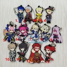 17 Red Saber Nero Rubber Strap Keychain Phone Charm Fate Grand Order Fgo Fes