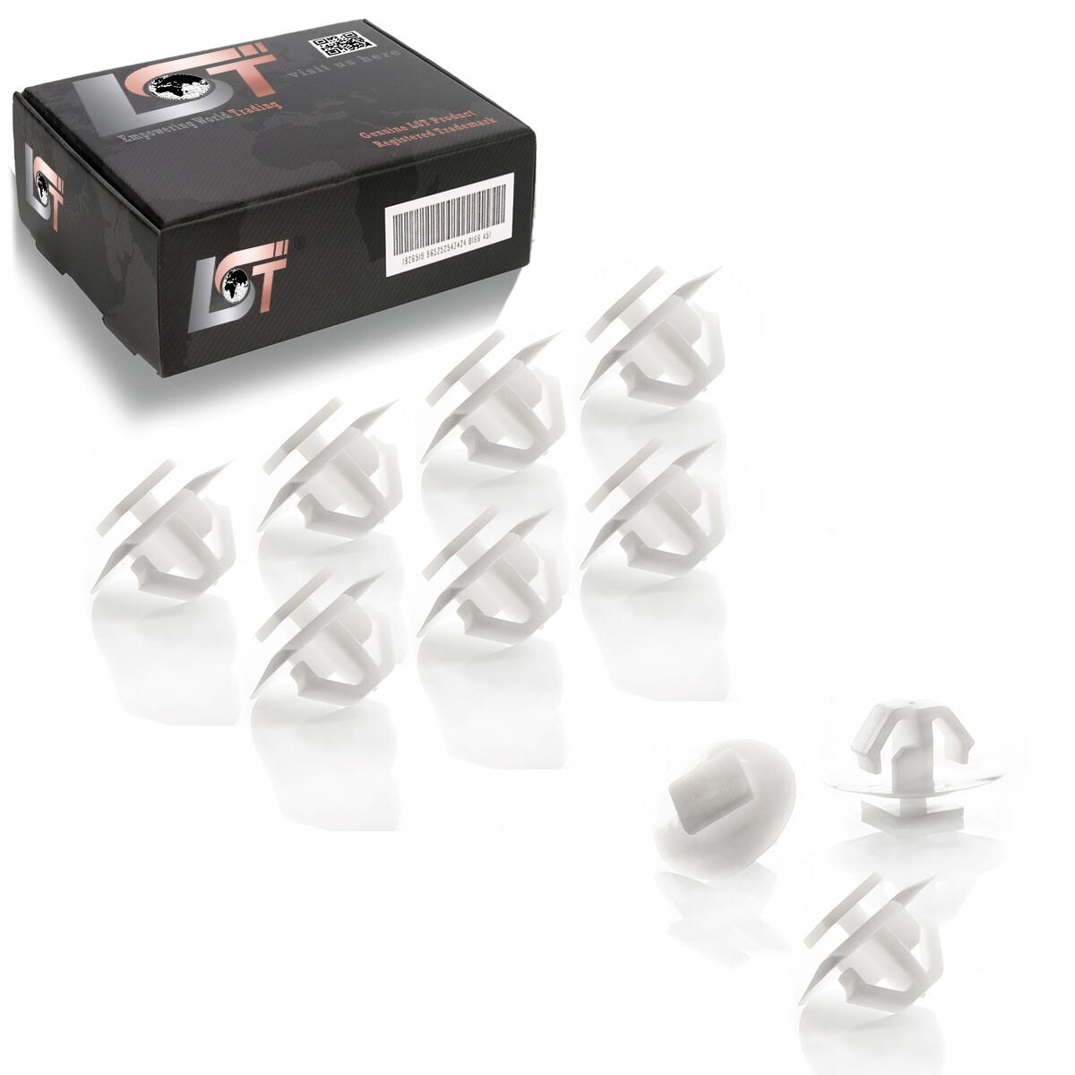 10x Molding Trim Fastening Clips for HYUNDAI ACCENT ERA