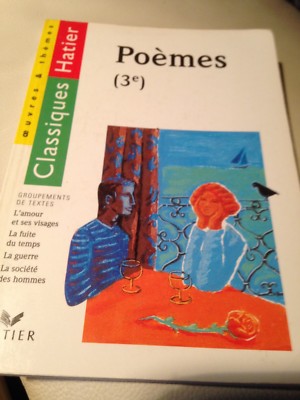 Poèmes (3e) Marie-Françoise Laporte Bénichou, Collection Dirigée