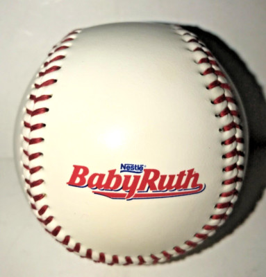 Vintage Nestle Collector BabyRuth Official Promotional Baseball Red Stitching