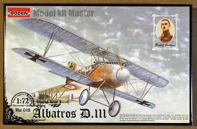 Albatros D.III 1/72 Roden 012