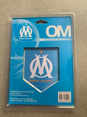 Fanion Vintage Olympique De Marseille - Palmarès - Football - Avant 2000