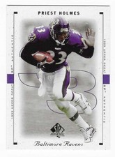 Priest Holmes Cards, Rookie Cards, Autographed Memorabilia Guide 11