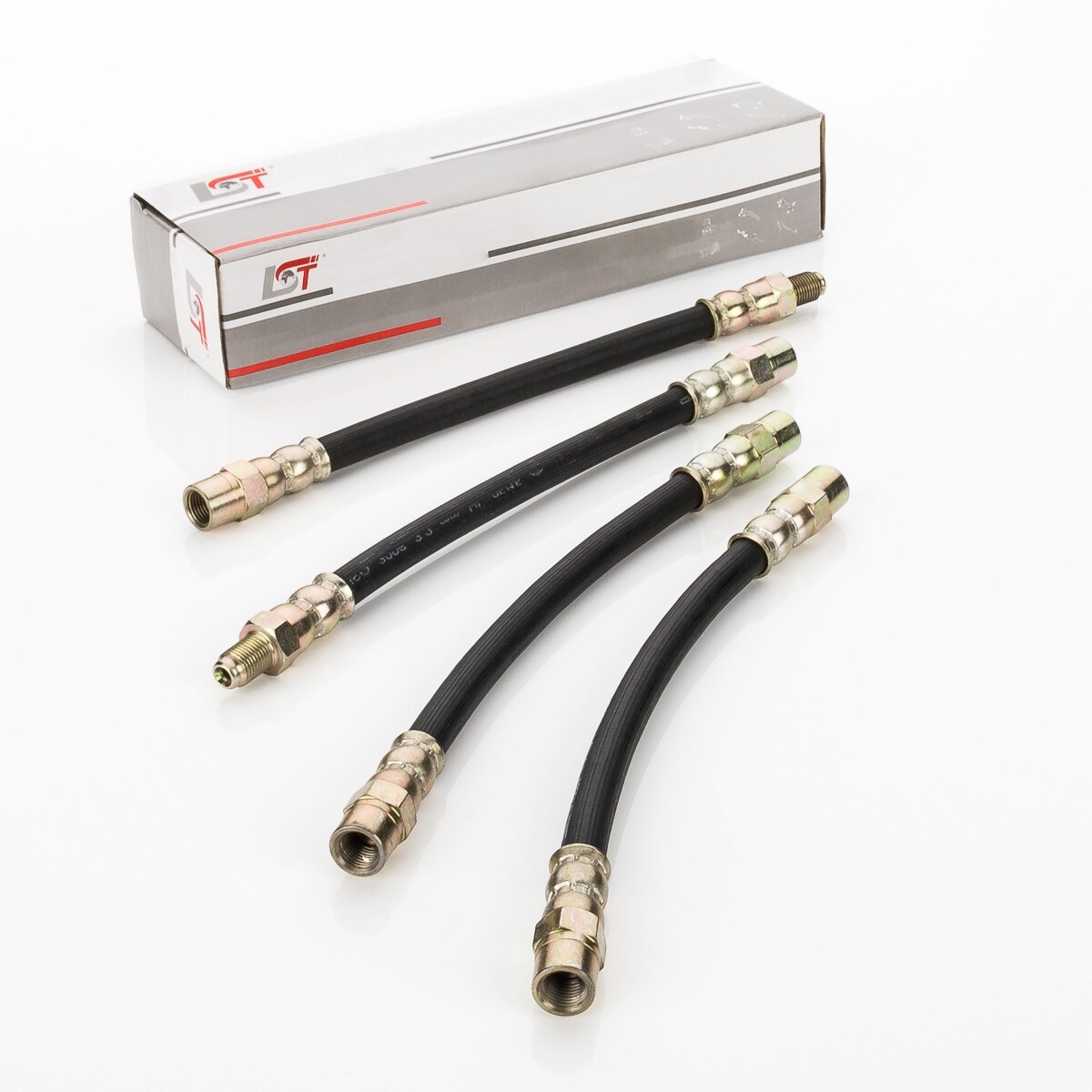 4x Brake Hose Brake Line Rear Axle for BMW 5 Series E28 E34 Touring