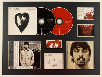 FOO FIGHTERS - Signed Autographed - ONE BY ONE - Album Display 2