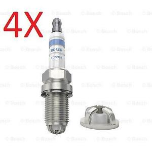 4x Bosch Spark Plugs for BMW E92 2.0 CHOICE1//2 318i 320i N43