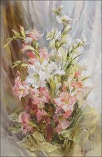 Counted Cross Stitch Kits Needlework Crafts Full Embroidery - Bouquet II S