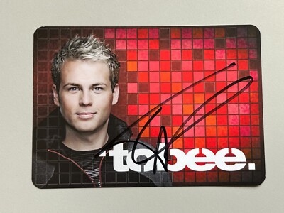 Tobee - Autograph Card Original Signed - S6086