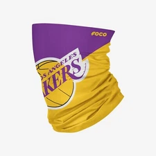 BOGO Los Angeles Lakers Multi-Use Gaiter Scarf Face Mask Neck Covering FREE SHIP