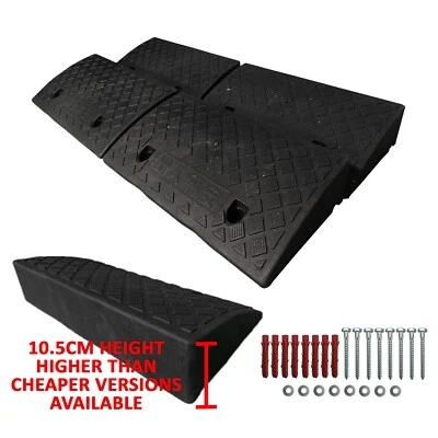 SMART OUTDOORS 4 x Bordsteinrampen Schwerlast Wohnwagen Anhänger PKW LKW Mobilität Zugang Rollstuhl