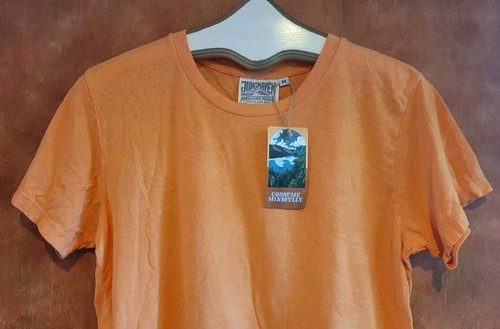 NUEVO CON ETIQUETAS Jungmaven Lorel Cáñamo Camiseta Camisa Damas M Apricot Crush - Imagen 3 de 8
