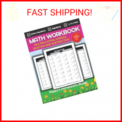 5th and 6th Grade Math Workbook for Kids (Suitable for Ages 10-12 Years Old): Mu