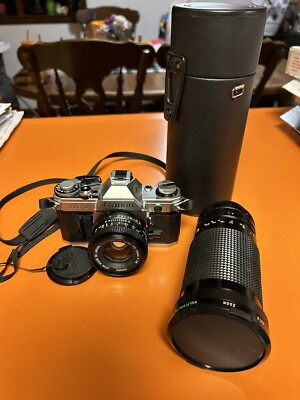 Canon AE-1 SLR Film Camera Bundle, Untested