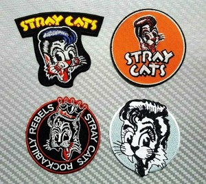 M212 PATCH ECUSSON STRAY CATS REBELS 8 CM