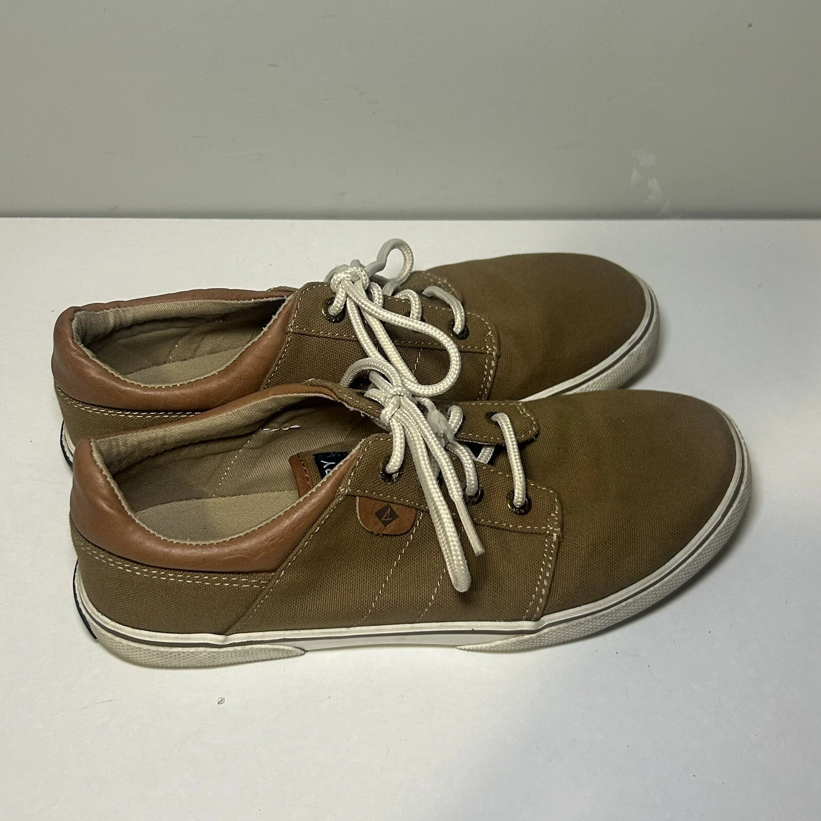 SPERRY Top-Sider Sp-Ollie Brown Sneakers Loafer Men Size 5 Boat Shoes