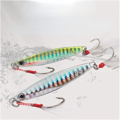 5er Pack Metall Jigging Löffel Köder Vertikal Diamant Jig Langguss Salzwasser - Bild 1 von 4