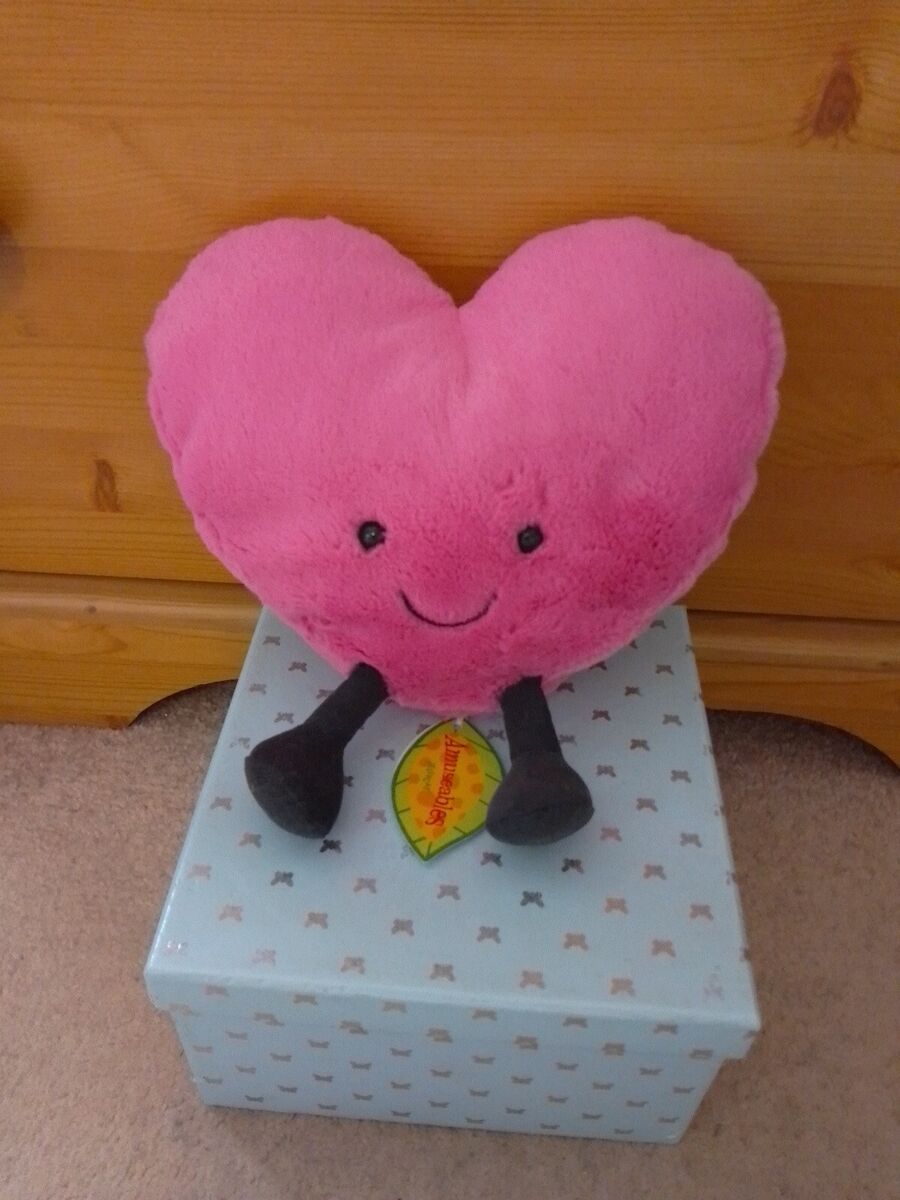 Jellycat Amuseable Pink Heart Large Jellycat Amuseable Pink Heart Large