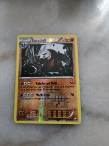 1x Excadrill - 57/108 - Rare - Reverse Holo LP Pokemon BW - Dark Explorers