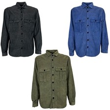 Mastricamiciai Men's Shirts Over Velvet Millerighe Bicoloured LUCA ME328-CT015