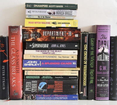SF HORROR / DARK FANTASY : Select titles, build a library supernatural, monsters