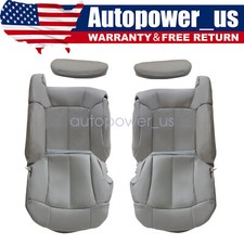 Fit For 1999-2002 Chevrolet Silverado 1500 2500 Front Seat Covers Armrest Gray