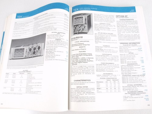 Tektronix 1989 Catalog Tech Electronics Publication - Picture 6 of 8