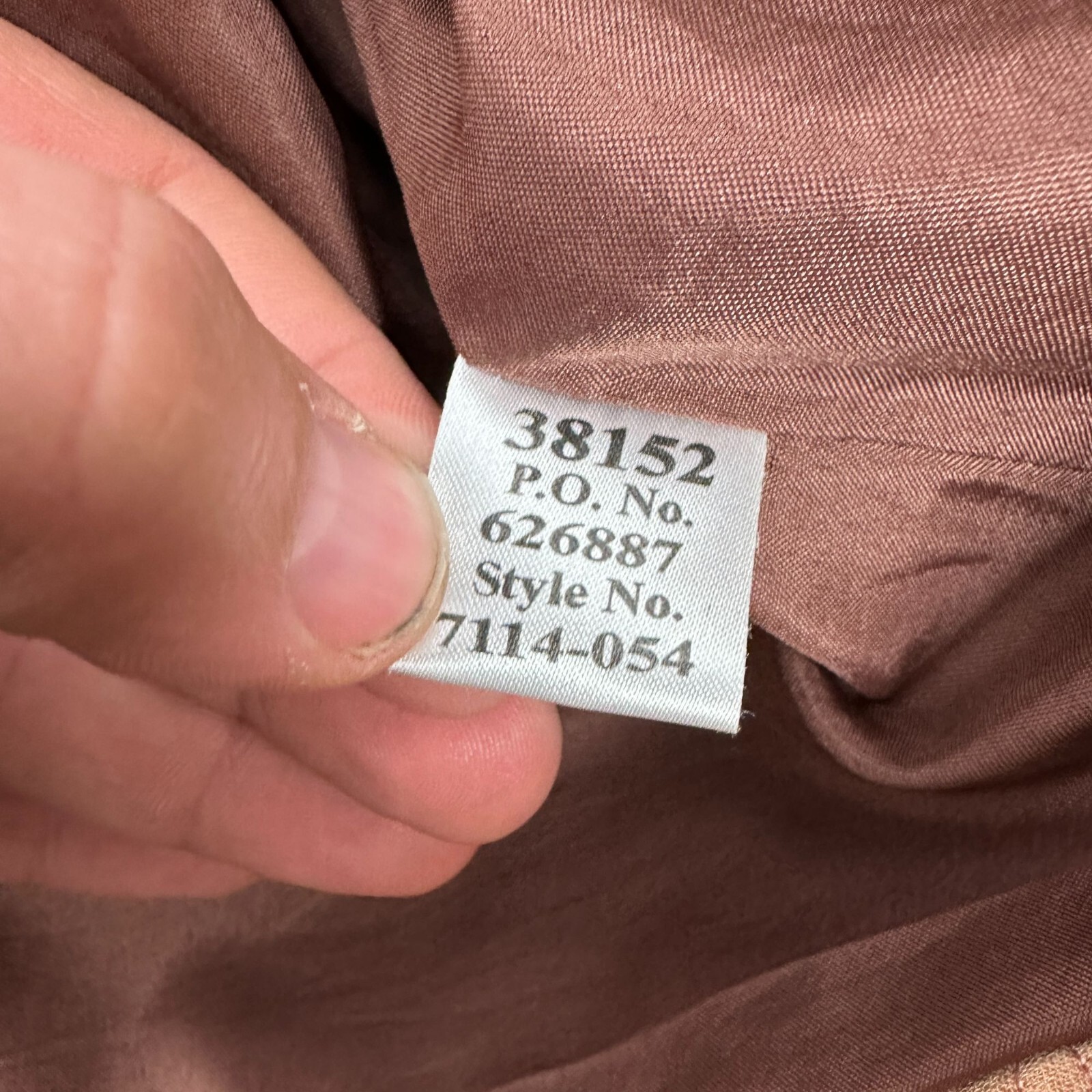 Multiples Womens Patchwork Button-Up Jacket M Ray… - image 6