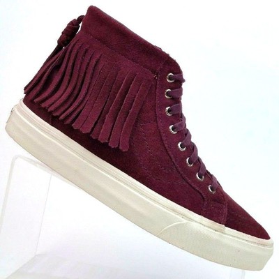 maroon suede vans