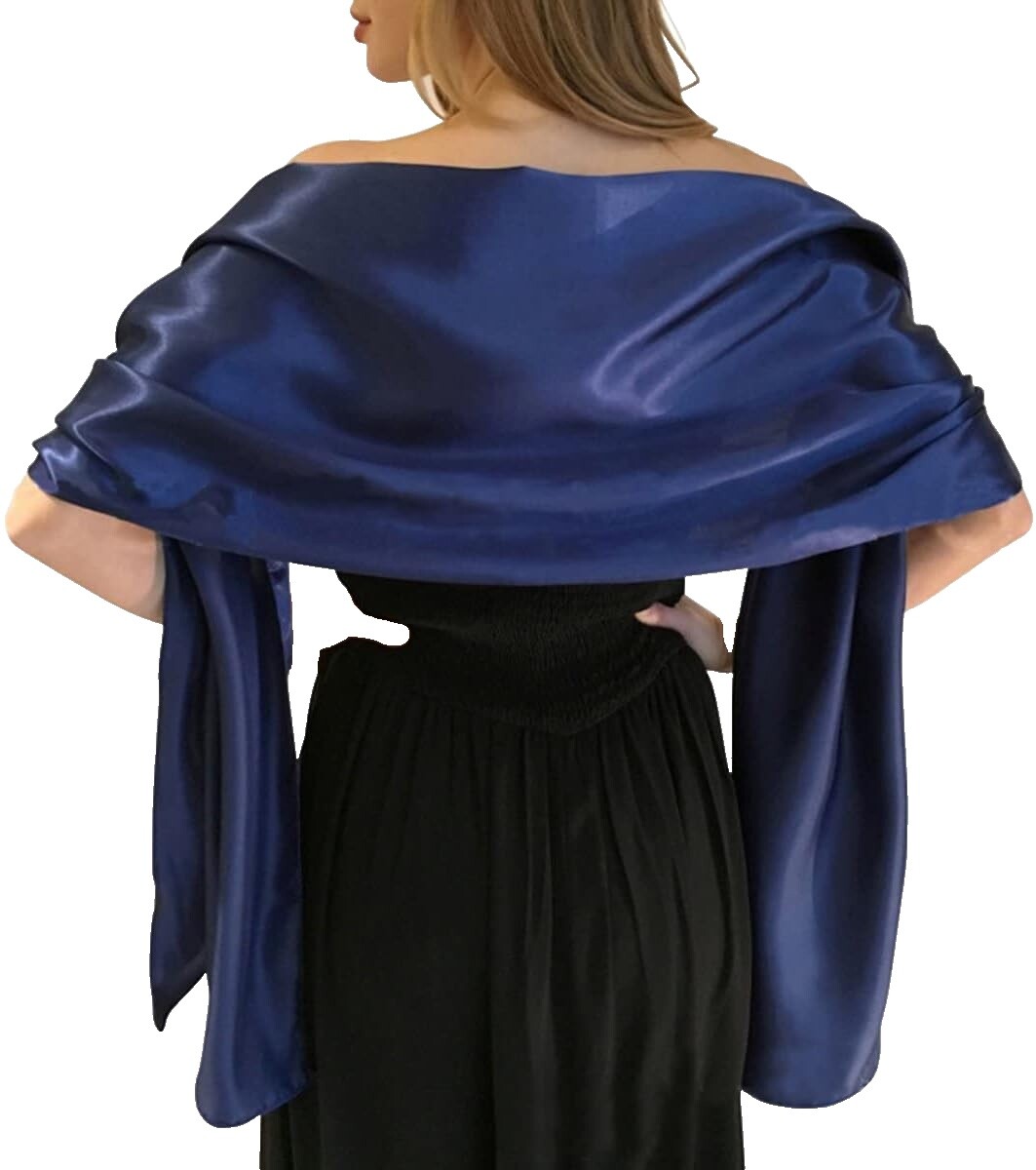 buy children s evening dress Bulk Premium High Luster Satin Hijab Plain Lightweight Evening Wraps W –  Rose scarves & shawls main image 0