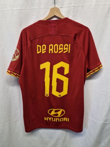 2019/20 Roma Home Football Jersey De Rossi Shirt Jersey Jersey Jersey-