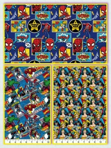 Marvel Superhero Craft Fabrics
