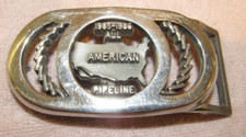 1986 All American Pipeline Company Belt Buckle - Vintage