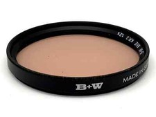 B W Correction Filter 55E KR3 1.2x Filter 55mm Circular Filter Thread M55