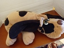 RARE Vtg 1985 POUND PUPPIES TONKA Lg TAN BROWN DOG PLUSH/Stuff Animal PUPPY 18"