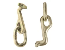 2 Pack Rugged Tow Mini T Hook Trailer Wrecker Grade 70 Universal Carrier 5400lbs