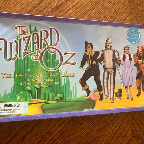 The Wizard of Oz Yellow Brick Road Vintage Board Game by Pressman 1999
