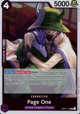 Page One Errata Foil - OP01-112 LP - One Piece