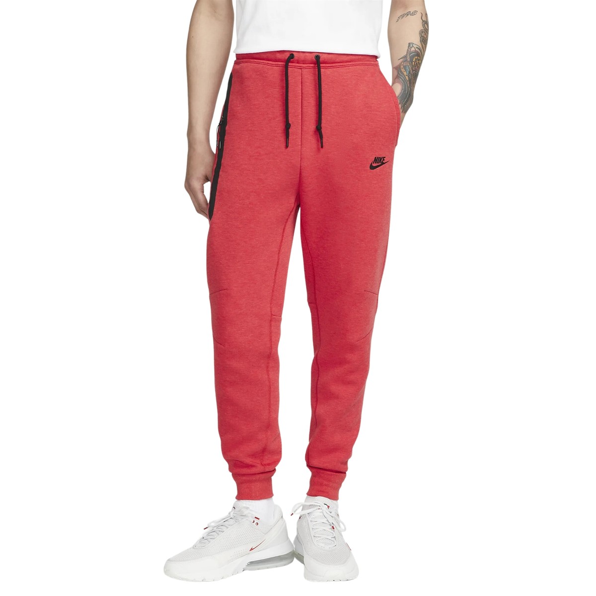 Jogginganzug Nike Fleece Anzug Rot Nike Hose Für Herren Tech