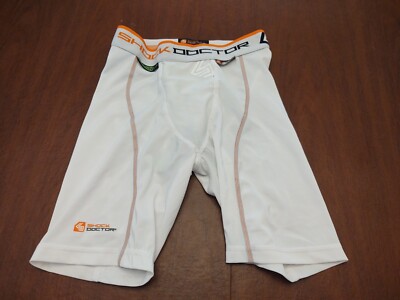 Clothing Extra Long Compression Shorts Shock Doctor 235 Boys XL