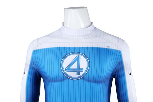 Costume cosplay Johnny Storm Human Torch The Fantastic Four body Zentai - Foto 9 di 20