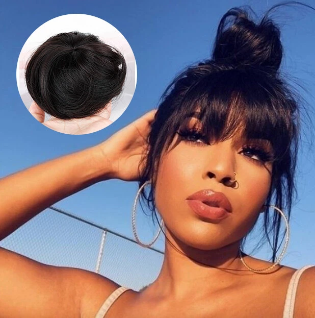 100 human hair buns