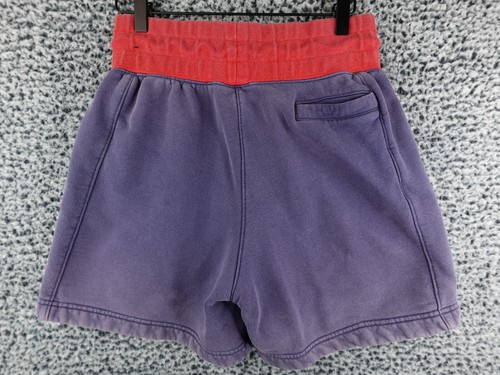 Nike Women's Air Jordan Flight Fleece Shorts Size M Red/Blue DA1530-410 - Picture 9 of 13