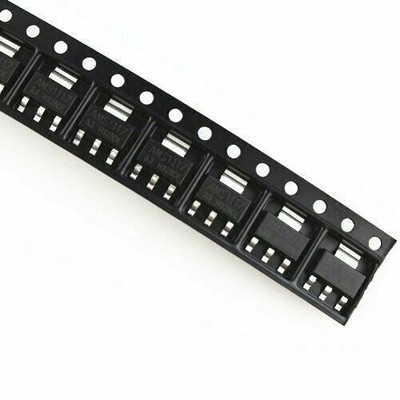 10PCS AMS1117 AMS1117-3.3 AMS117-3.3 3.3V 1A Voltage Regulator SOT-223 NEW #ff