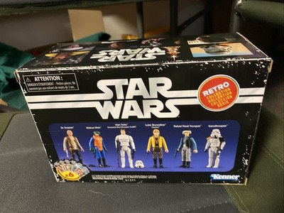Hasbro Star Wars Retro Collection Episode IV A New Hope 6-pack 3.75  Figures NEW