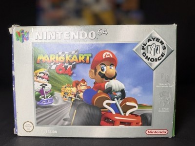NINTENDO 64 || MARIO KART 64 IN OVP + SPIELEANLEITUNG || PLAYERS CHOICE || N64