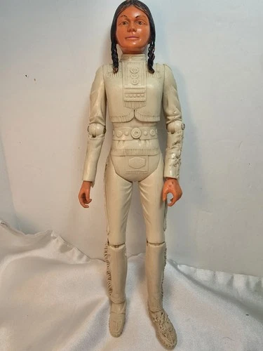 Vtg 11" PRINCESS WILDFLOWER Native American Action Figure MARX Johnny West BOW